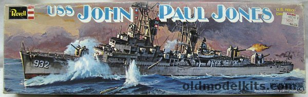 Revell 1/320 USS John Paul Jones DD932 Destroyer - (Forrest Sherman Class), H309 plastic model kit